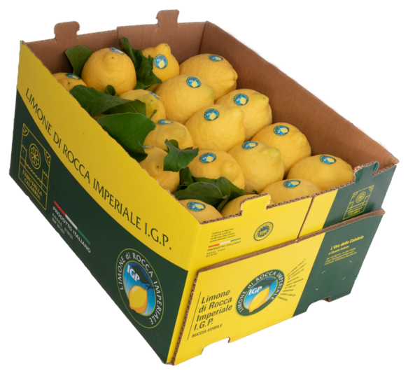 Box di Limoni di Rocca Imperiale IGP da 9 KG
